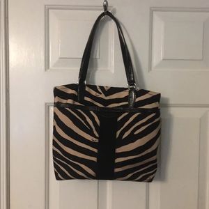 Authentic coach Zebra purse